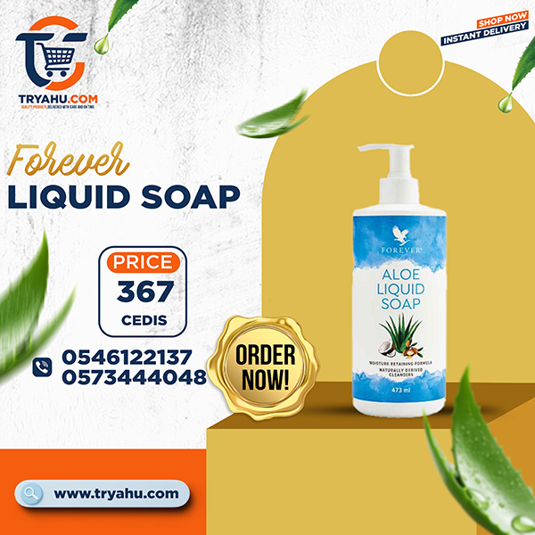 Forever Aloe Liquid Soap Gentle, Moisturizing Hand & Body Wash